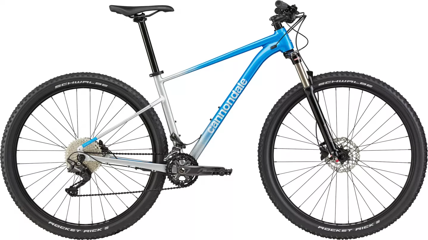 Фотография Велосипед Cannondale TRAIL SL 4 29" рама L (2022) Серо-голубой